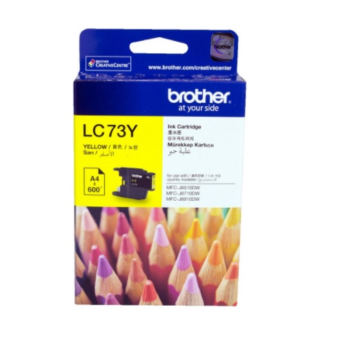 Mực in Brother LC-73 Yellow Ink Cartridge