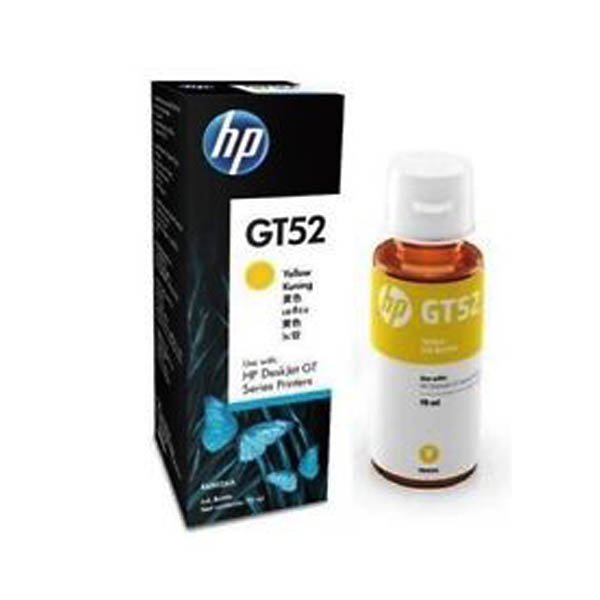 HP GT52 Yellow Ink Bottle (M0H56AA)